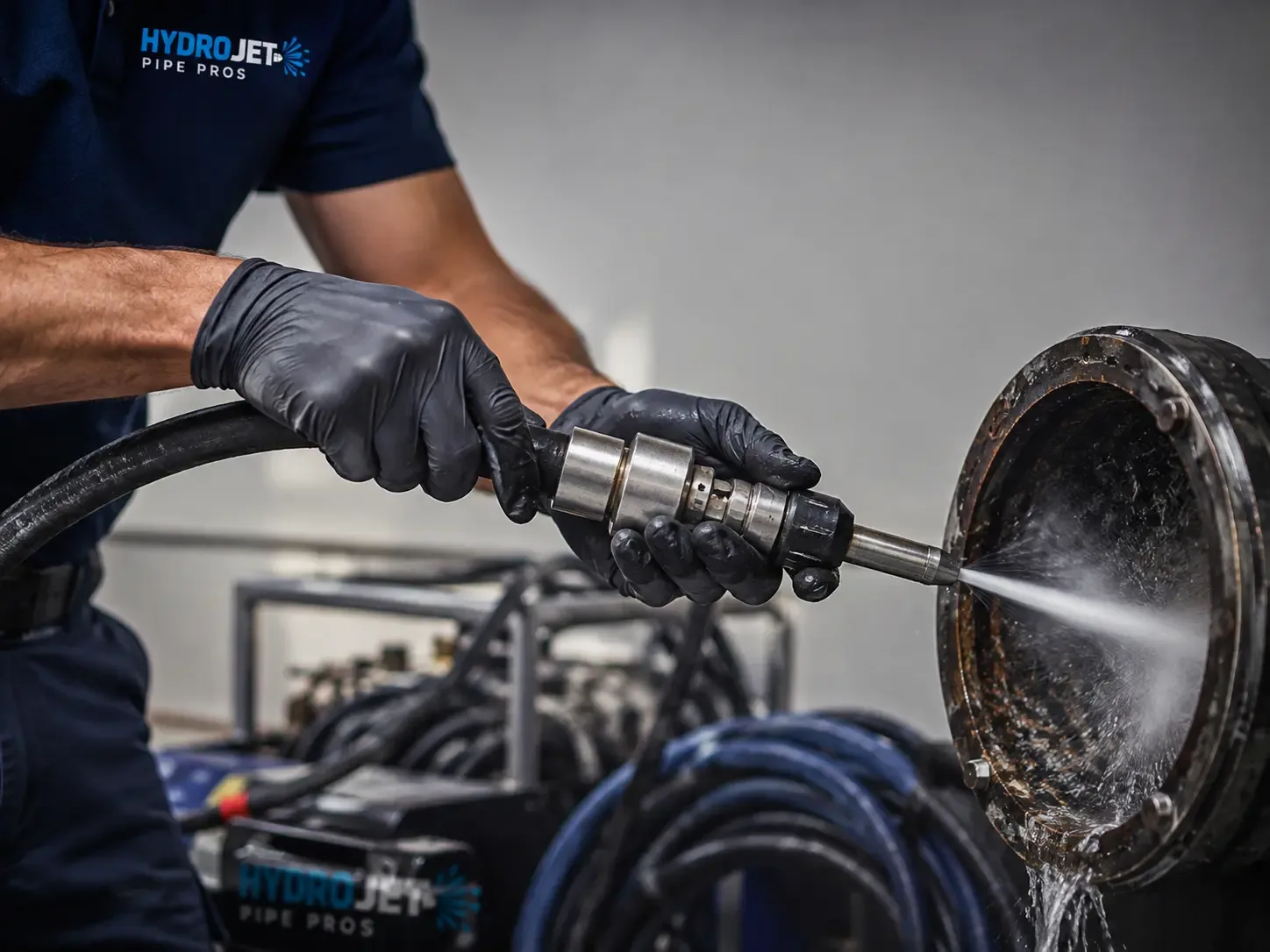 Hydro Jet Pipe Descaling in Joinerville, TX